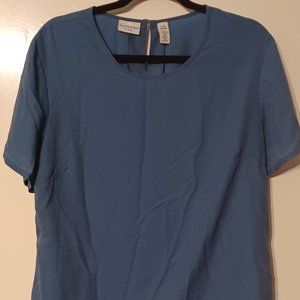 Covington Blue Women's L Blouse